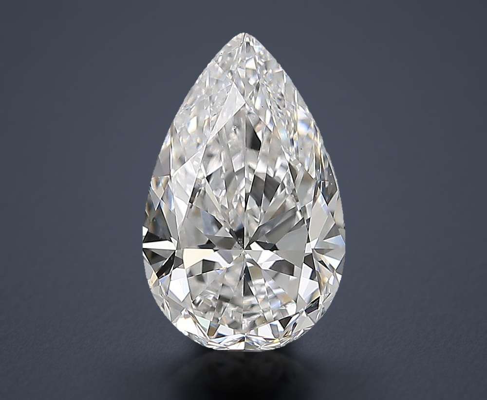2.50 Carat Pear Natural Diamond
