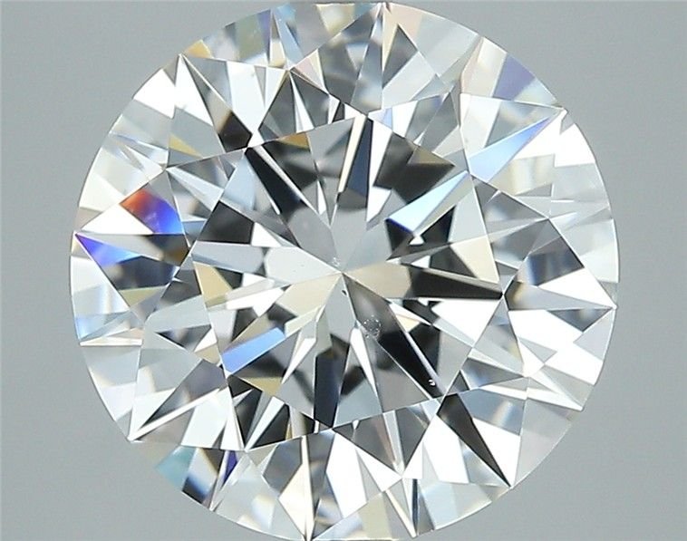 4.50ct E VS2 Rare Carat Ideal Cut Round Diamond