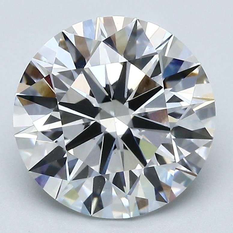 3.09ct G VS1 Rare Carat Ideal Cut Round Lab Grown Diamond