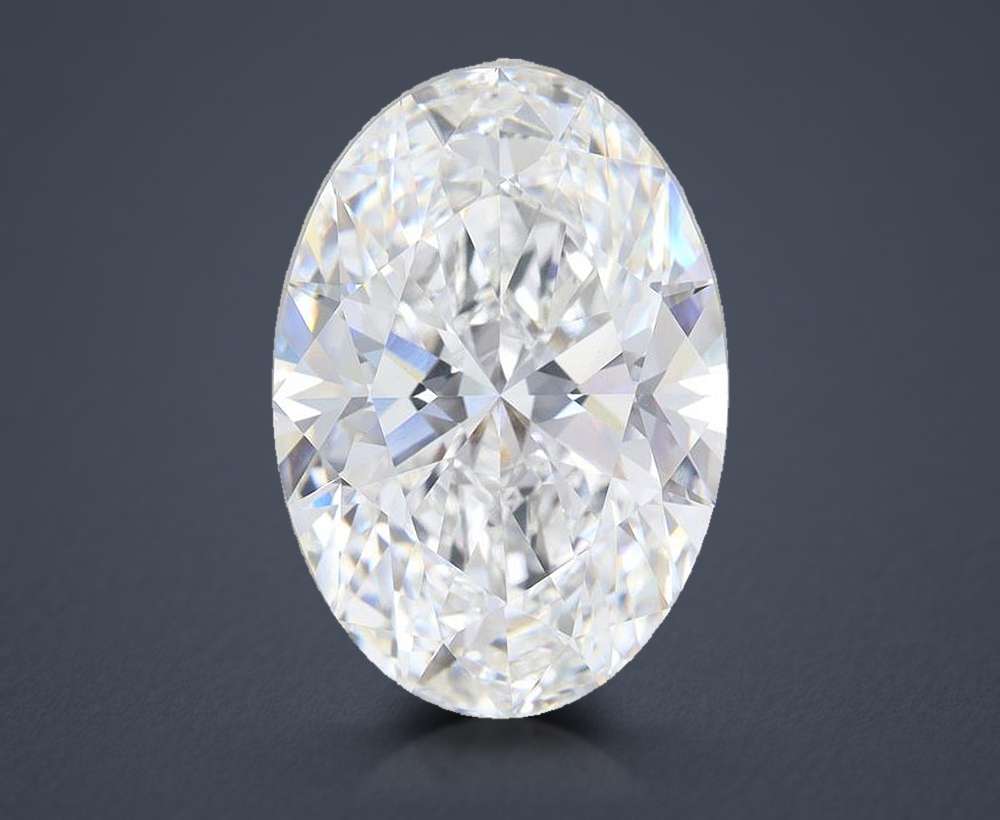 11.78 Carat Oval Lab Diamond