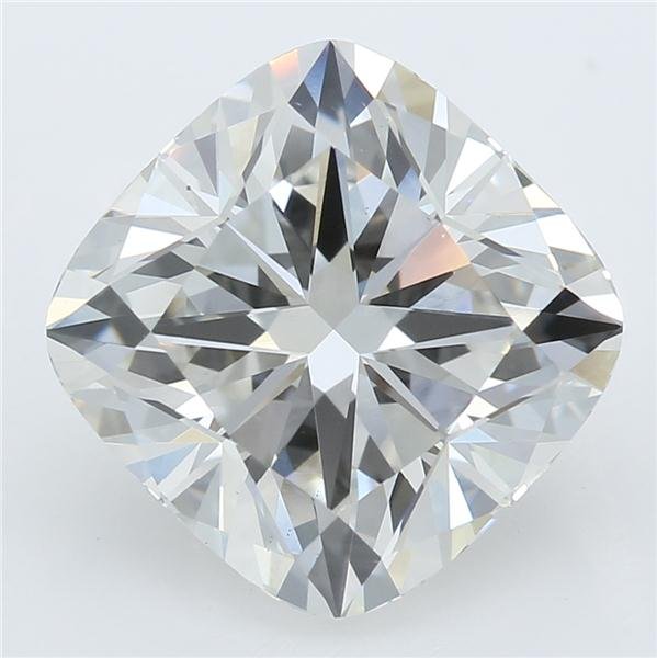 3.48ct I VS1 Rare Carat Ideal Cut Cushion Lab Grown Diamond