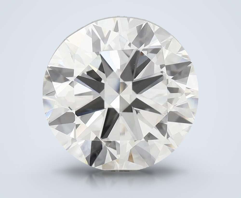 6.91 Carat Round Lab Diamond