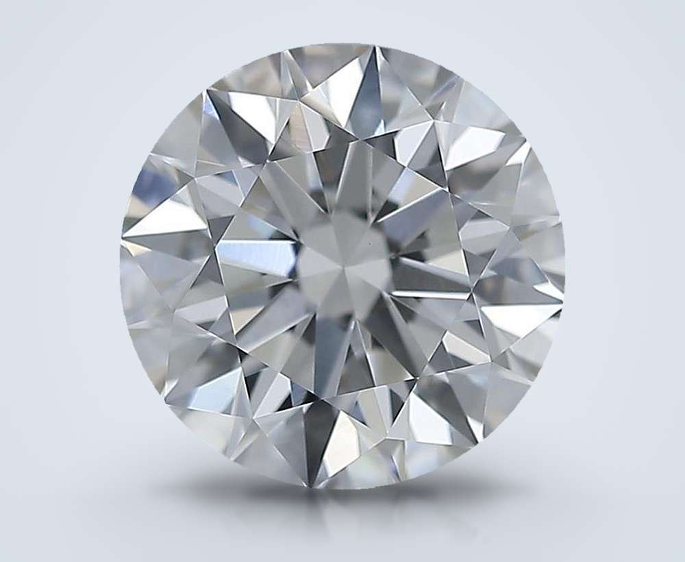 1.61 Carat Round Natural Diamond