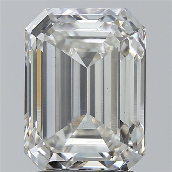 3.03ct I VS2 Excellent Cut Emerald Lab Grown Diamond