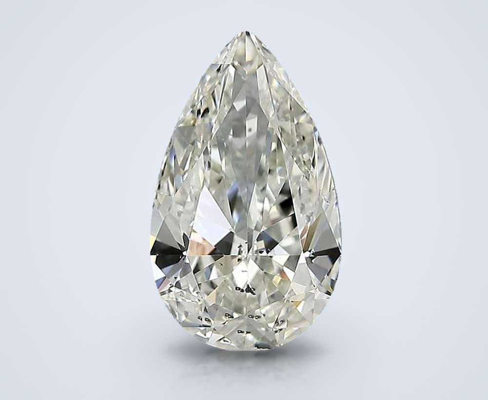 2.07 Carat Pear Natural Diamond