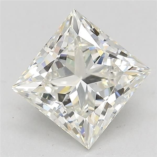 2.89ct H VS1 Rare Carat Ideal Cut Princess Lab Grown Diamond