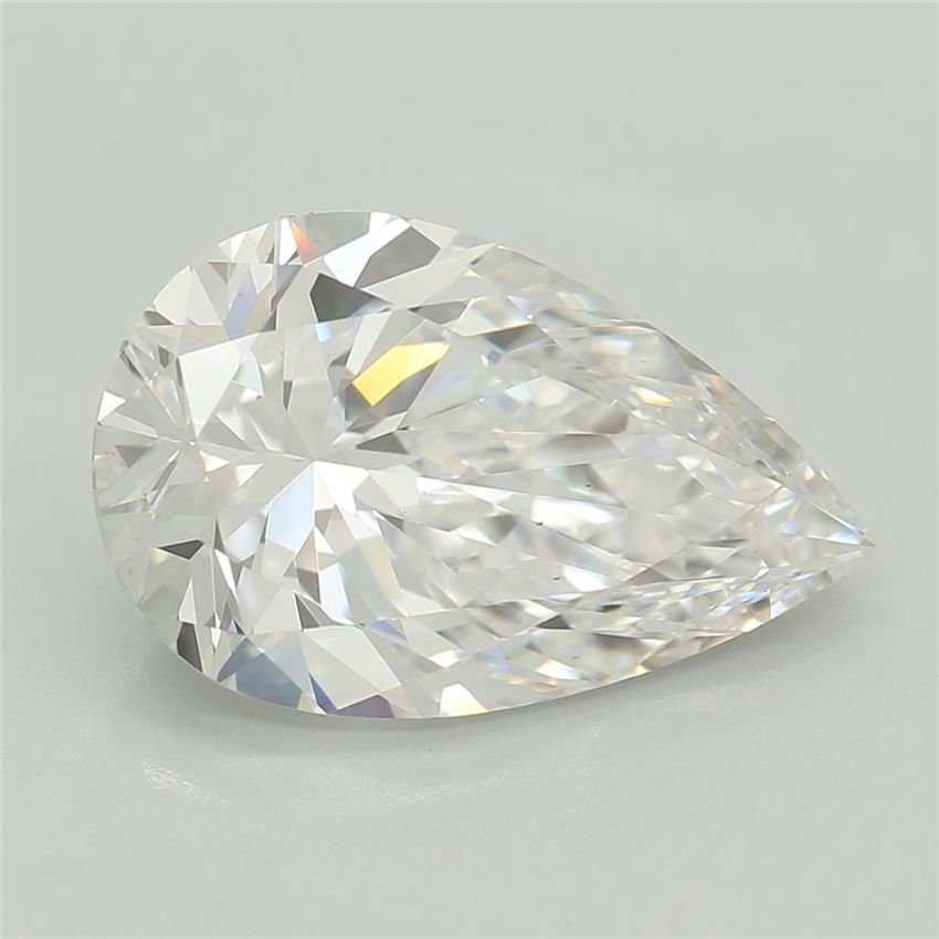 2.31ct E VS1 Rare Carat Ideal Cut Pear Lab Grown Diamond