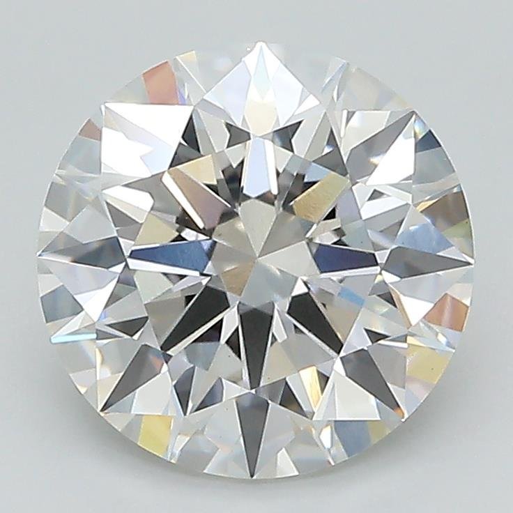 2.60ct G VS1 Rare Carat Ideal Cut Round Lab Grown Diamond