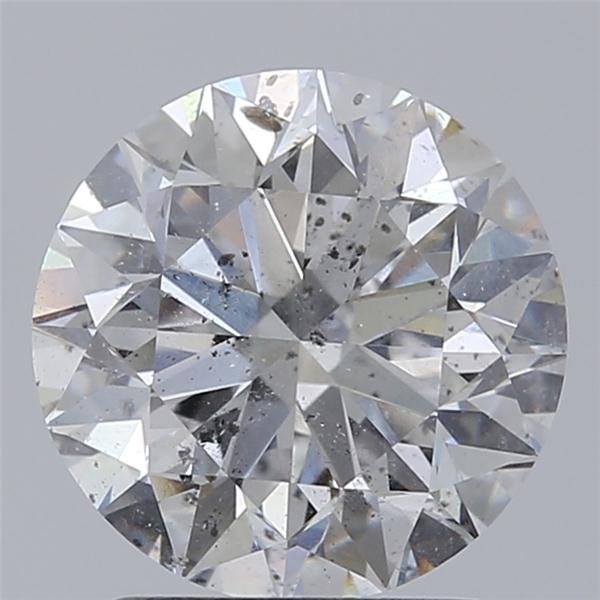 2.01ct D SI2 Very Good Cut Round Diamond