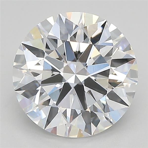 2.39ct D VVS2 Rare Carat Ideal Cut Round Lab Grown Diamond