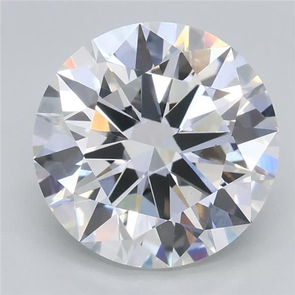 2.53ct F VS1 Excellent Cut Round Lab Grown Diamond