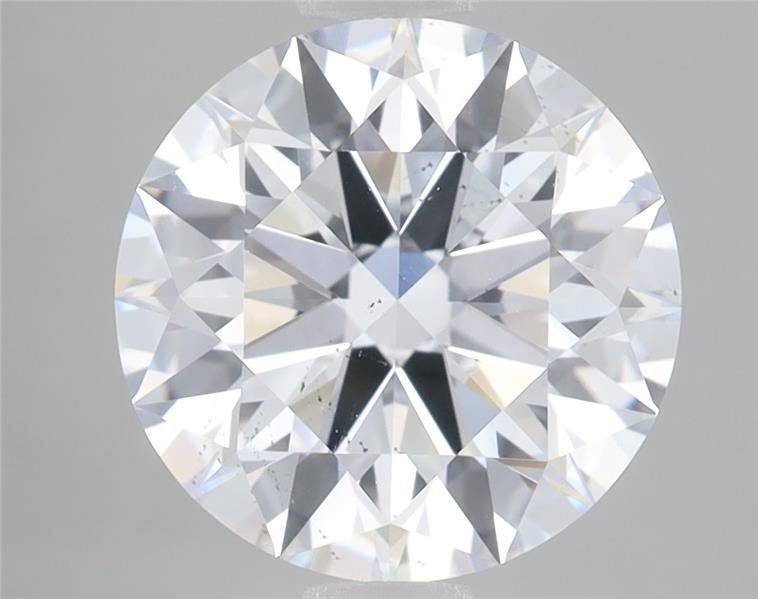 3.34ct F SI1 Rare Carat Ideal Cut Round Lab Grown Diamond