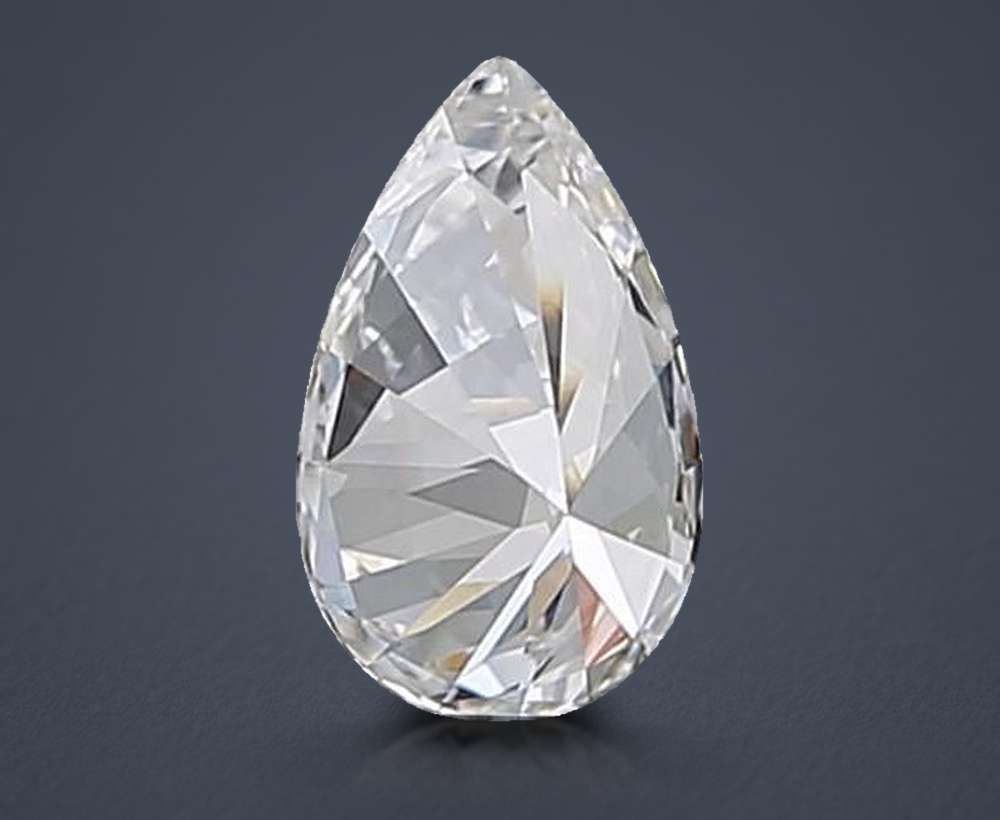 0.70 Carat Pear Natural Diamond