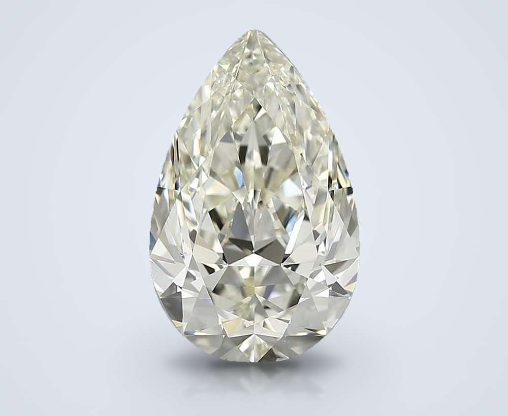 5.07 Carat Pear Natural Diamond