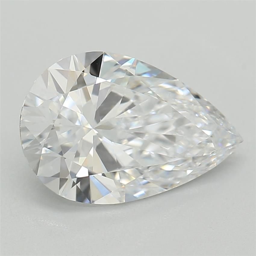 1.03ct D VVS2 Rare Carat Ideal Cut Pear Lab Grown Diamond