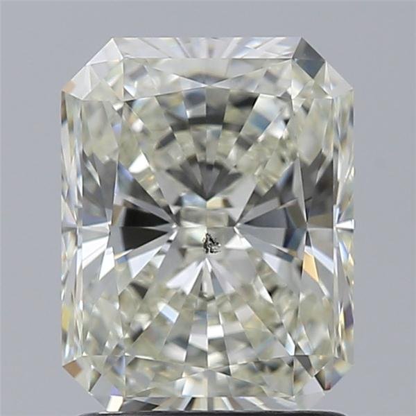 1.52ct K SI1 Rare Carat Ideal Cut Radiant Diamond