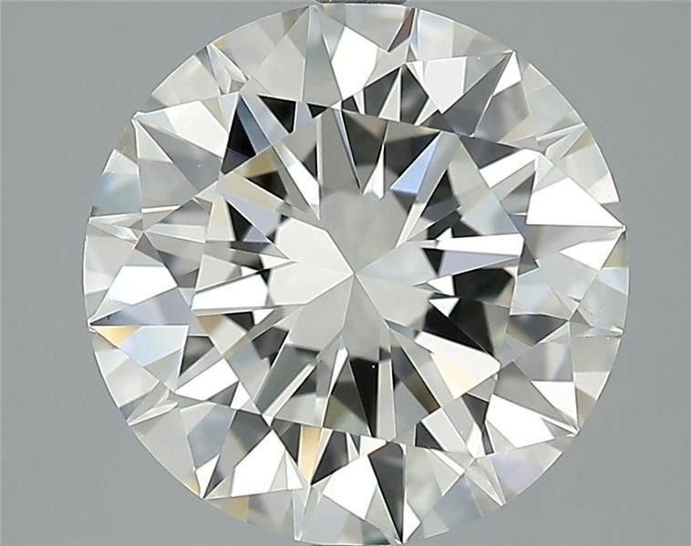 4.18ct J VS1 Excellent Cut Round Diamond