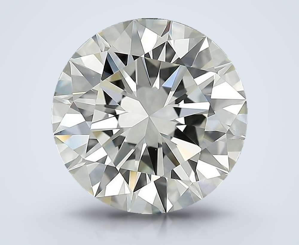 4.18 Carat Round Natural Diamond