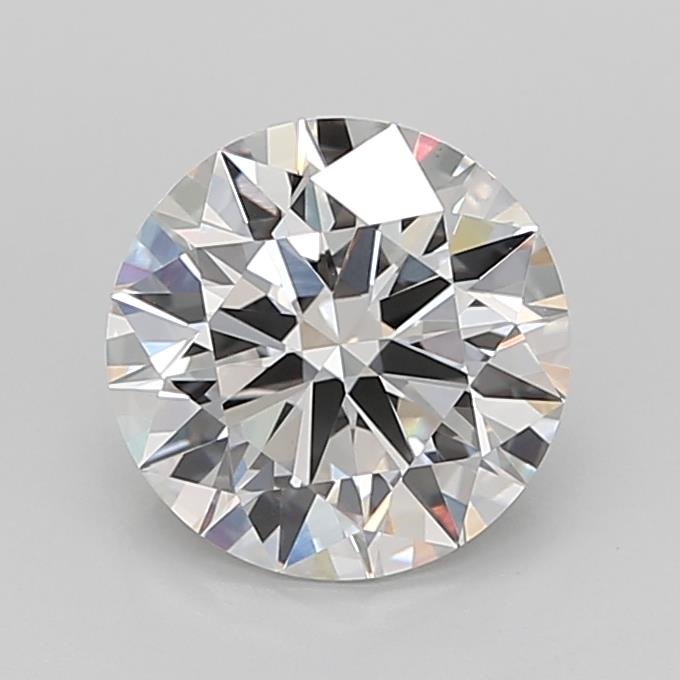 3.01ct F VS1 Rare Carat Ideal Cut Round Lab Grown Diamond