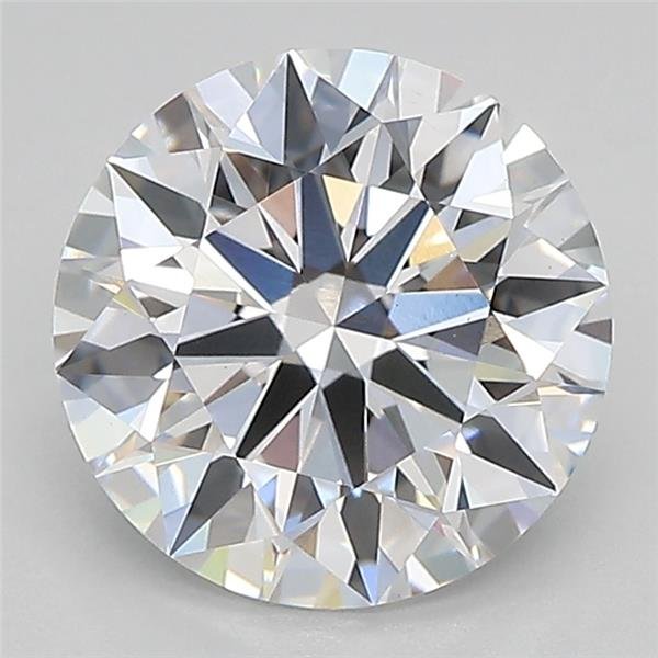 2.53ct D VS1 Rare Carat Ideal Cut Round Lab Grown Diamond