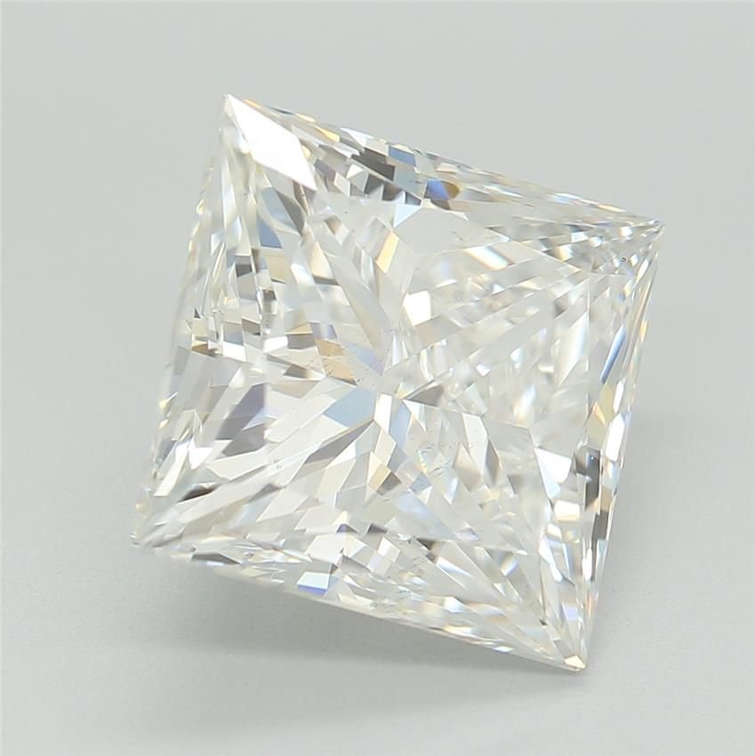 3.06ct E VS1 Rare Carat Ideal Cut Princess Lab Grown Diamond