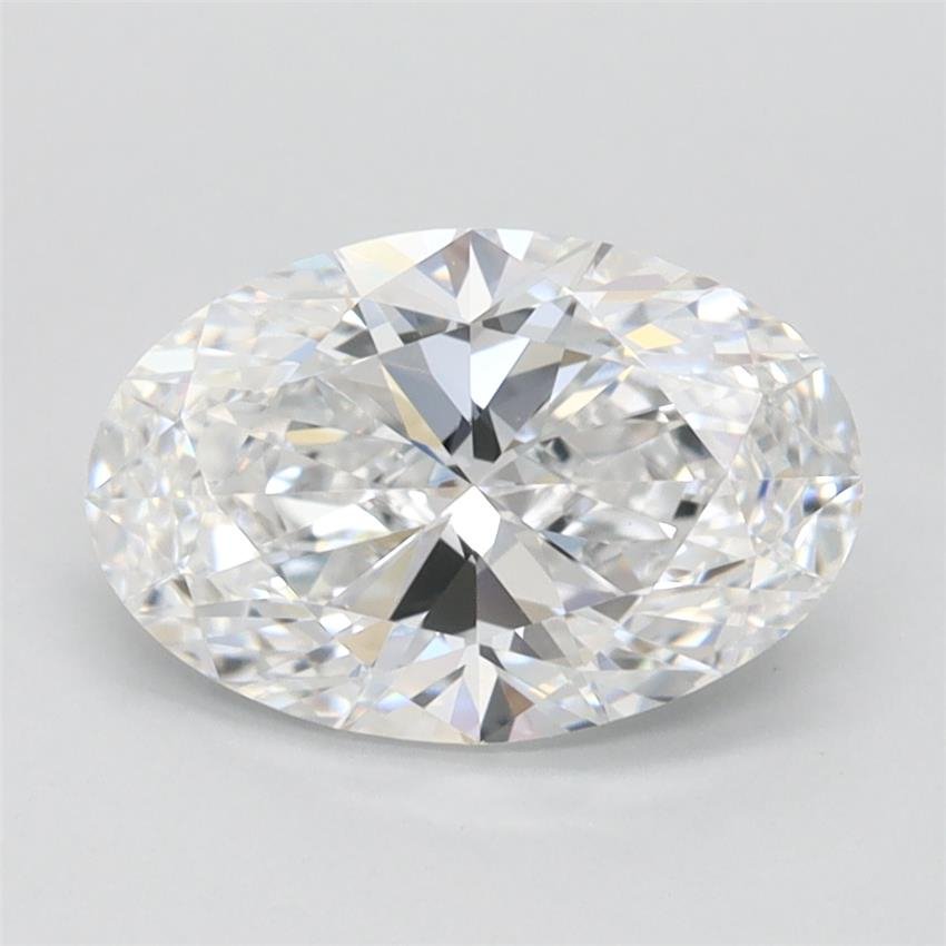 1.39ct D IF Rare Carat Ideal Cut Oval Lab Grown Diamond