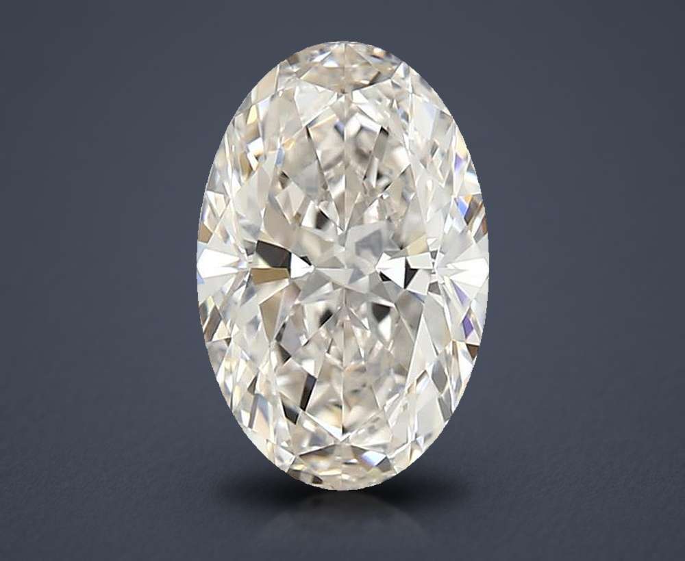 0.60 Carat Oval Natural Diamond