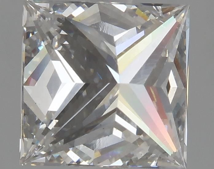 2.11ct H VS1 Rare Carat Ideal Cut Princess Lab Grown Diamond