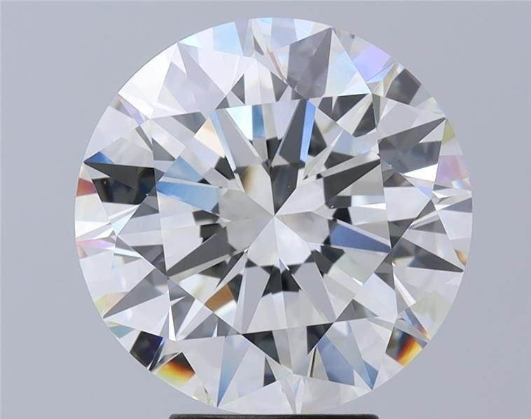 5.50ct I VVS2 Rare Carat Ideal Cut Round Diamond