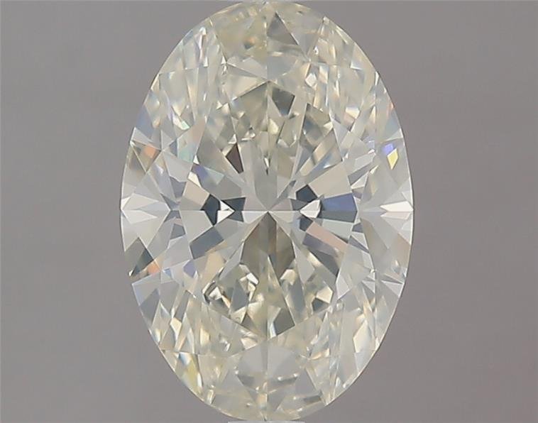 2.00ct K SI2 Rare Carat Ideal Cut Oval Diamond