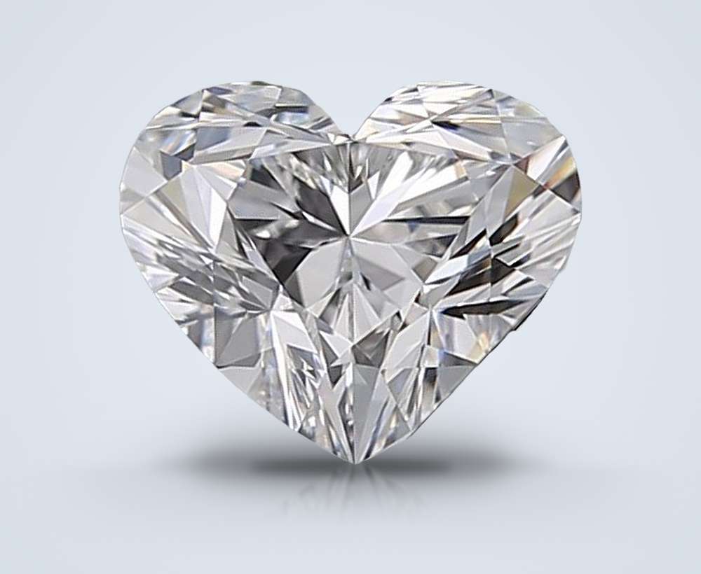 1.01 Carat Heart Natural Diamond