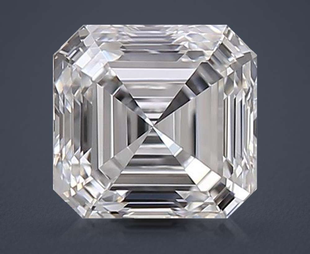 0.72 Carat Asscher Lab Diamond