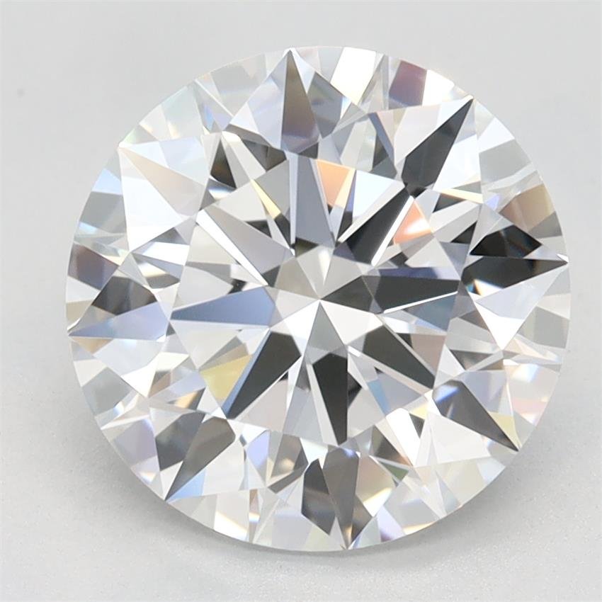 2.65ct D VVS1 Rare Carat Ideal Cut Round Lab Grown Diamond