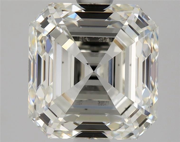 2.50ct J VS2 Very Good Cut Asscher Diamond