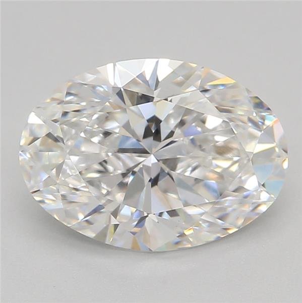 1.27ct D VS1 Rare Carat Ideal Cut Oval Lab Grown Diamond