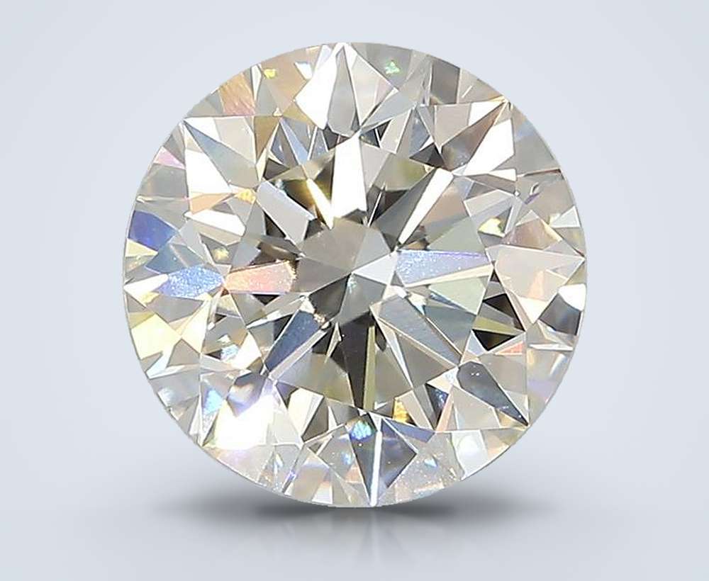 3.09 Carat Round Lab Diamond