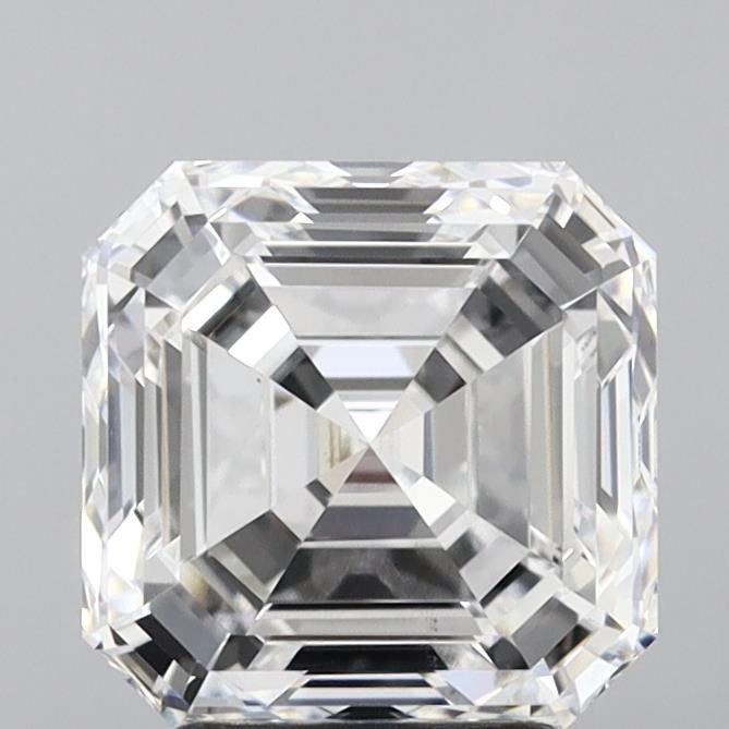 4.04ct E VS1 Very Good Cut Asscher Lab Grown Diamond