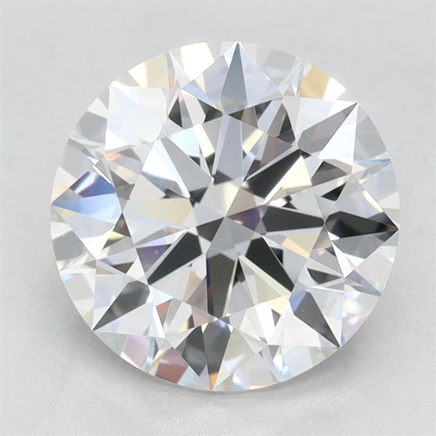 2.10ct D VVS1 Rare Carat Ideal Cut Round Lab Grown Diamond