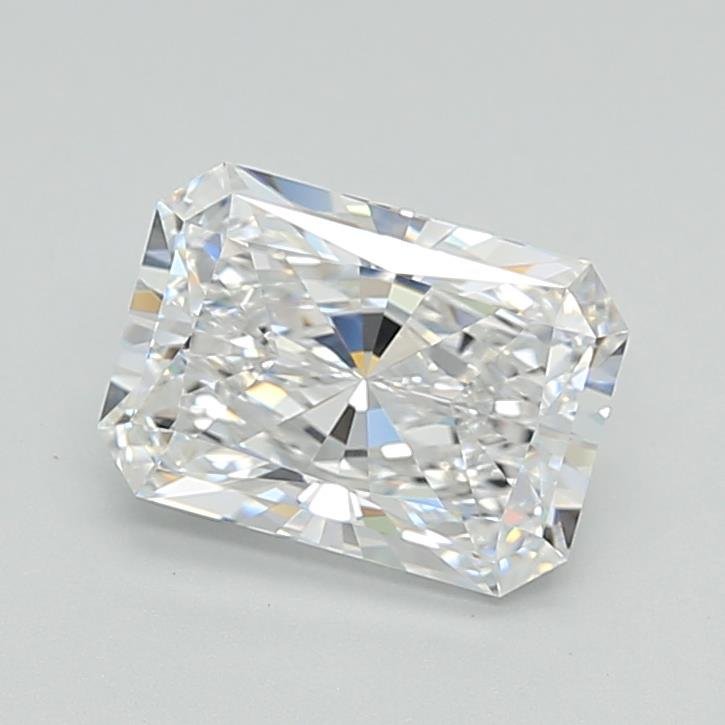 2.10ct D VVS1 Rare Carat Ideal Cut Radiant Lab Grown Diamond