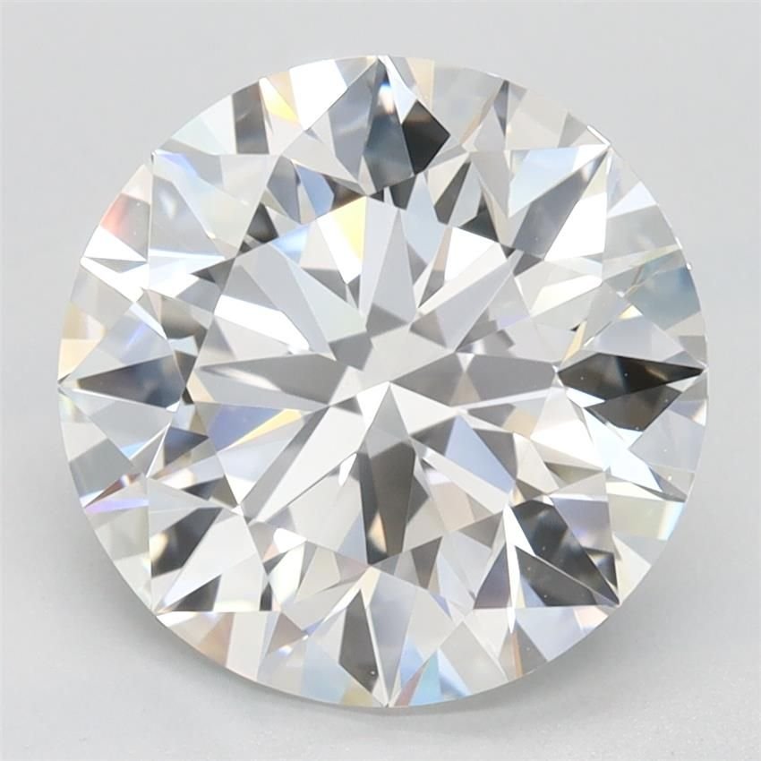 3.25ct E IF Rare Carat Ideal Cut Round Lab Grown Diamond