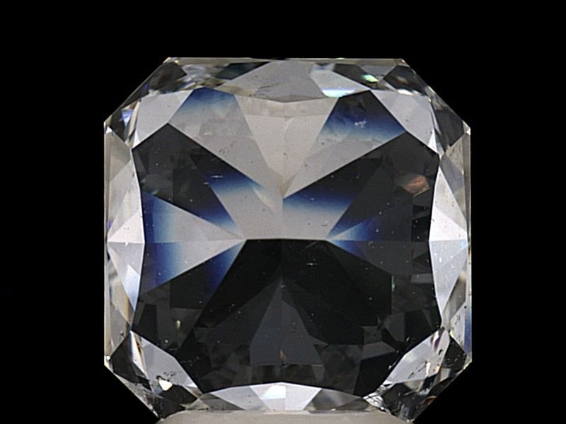 5.04ct J SI2 Rare Carat Ideal Cut Radiant Diamond