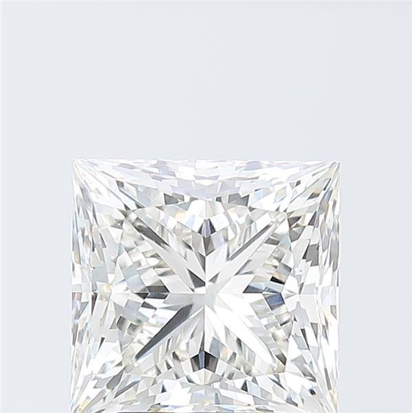 4.02ct H VS2 Rare Carat Ideal Cut Princess Lab Grown Diamond