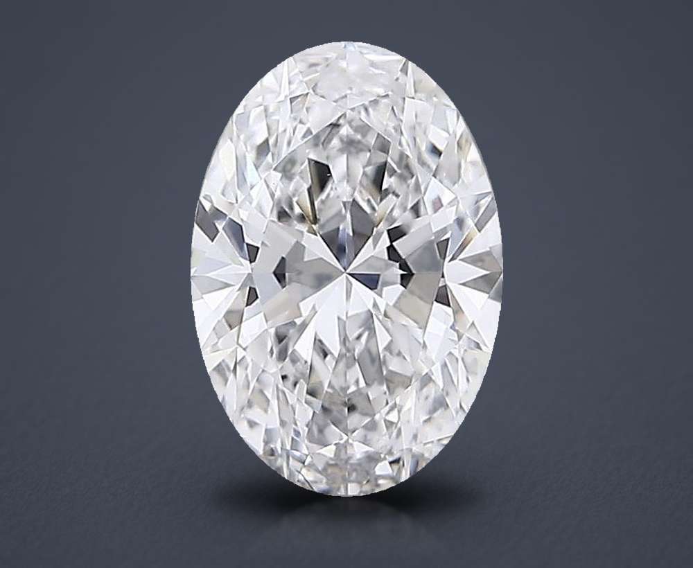 1.45 Carat Oval Lab Diamond