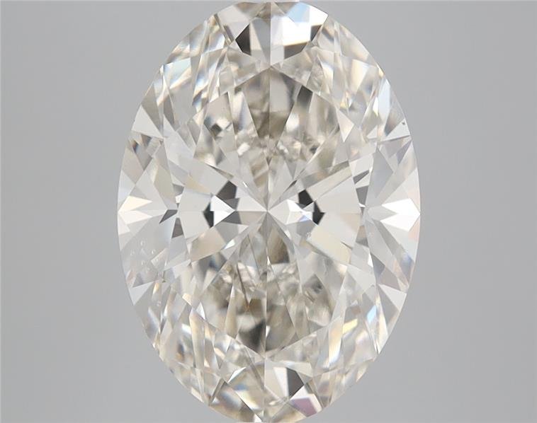 4.01ct I VS2 Rare Carat Ideal Cut Oval Lab Grown Diamond