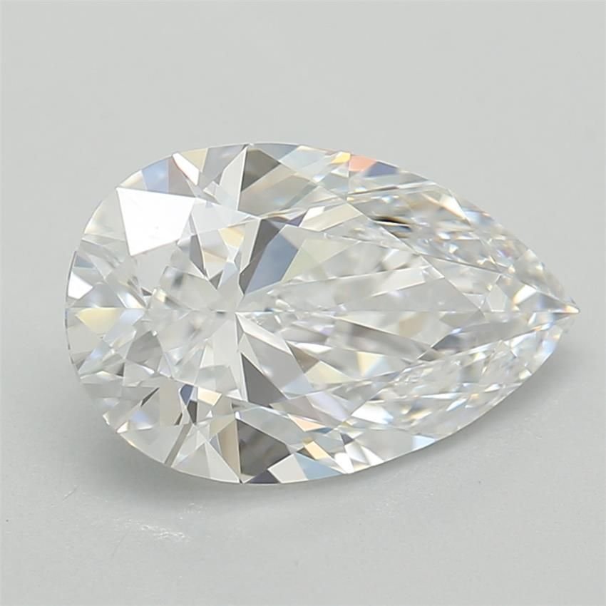 1.00ct D VVS2 Rare Carat Ideal Cut Pear Lab Grown Diamond