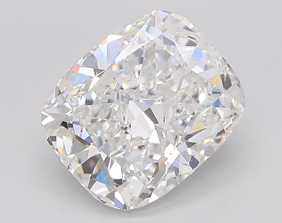 2.55ct F VS1 Rare Carat Ideal Cut Cushion Lab Grown Diamond