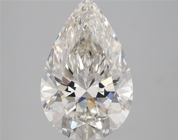 2.28ct H VS1 Rare Carat Ideal Cut Pear Lab Grown Diamond