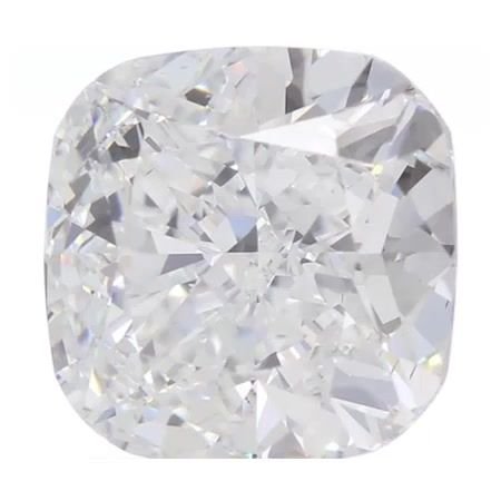 1.71ct D SI1 Rare Carat Ideal Cut Cushion Lab Grown Diamond