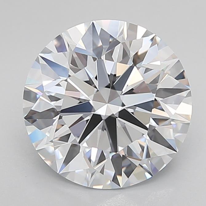 3.51ct G VVS1 Rare Carat Ideal Cut Round Lab Grown Diamond