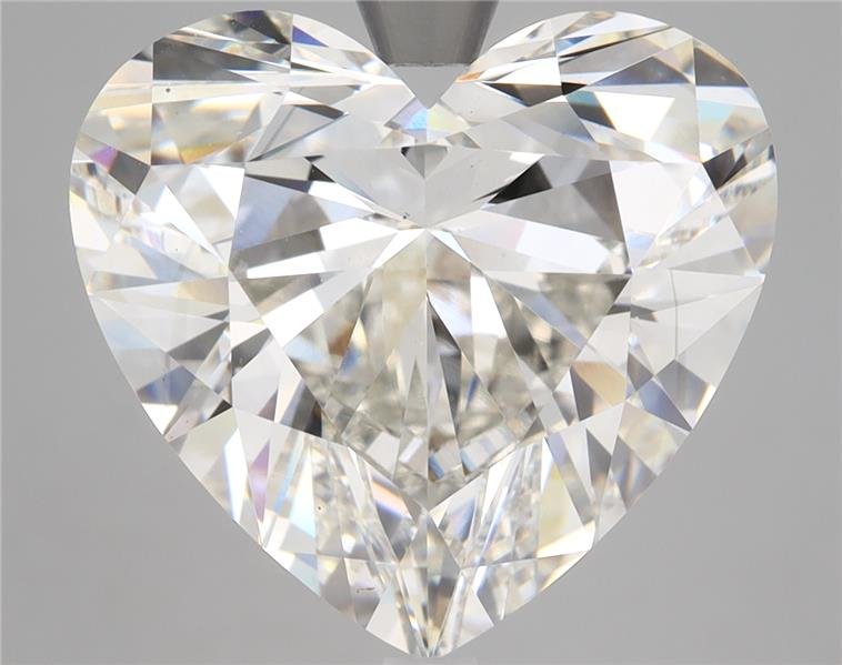 10.54ct H VS2 Rare Carat Ideal Cut Heart Lab Grown Diamond